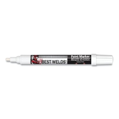 WHITE PRIME-ACTION PAINTMARKER